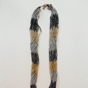 Anthropologie layered beaded necklace